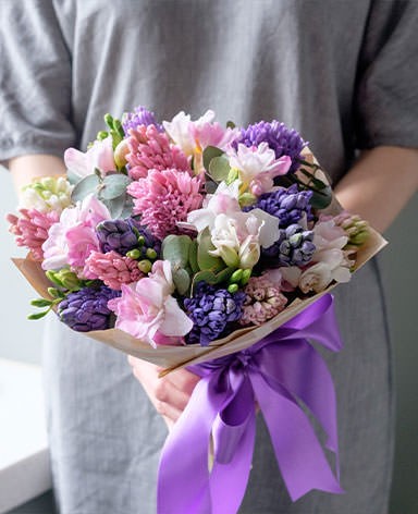 Бесплатная доставка цветов в Пушкине
